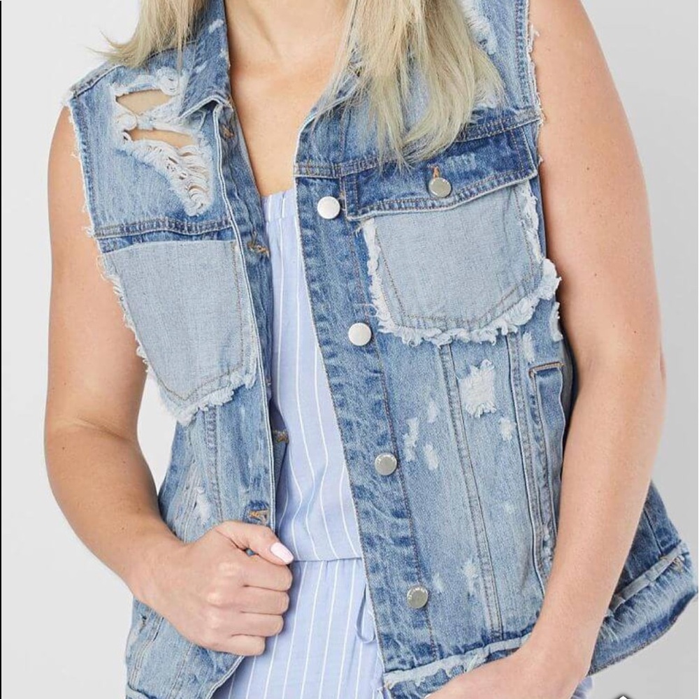 Denim vest